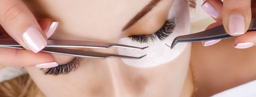 extensión de pestañas